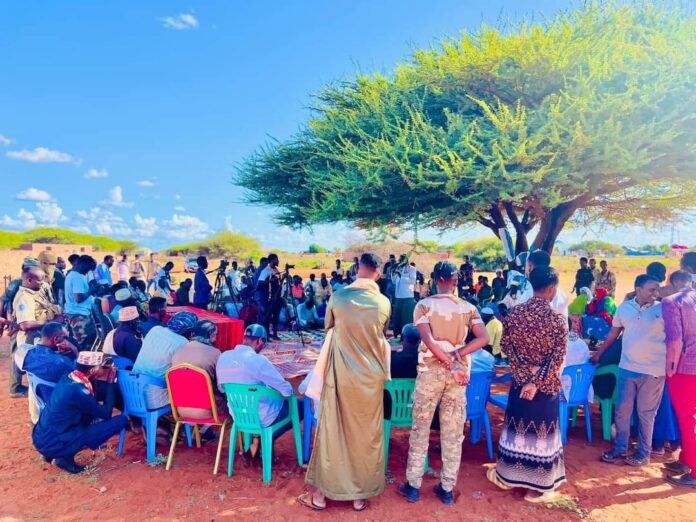 Wasaaradda Arimaha gudaha Galmudug oo bilowday dhismaha Golaha Deegaanka Xeraale.