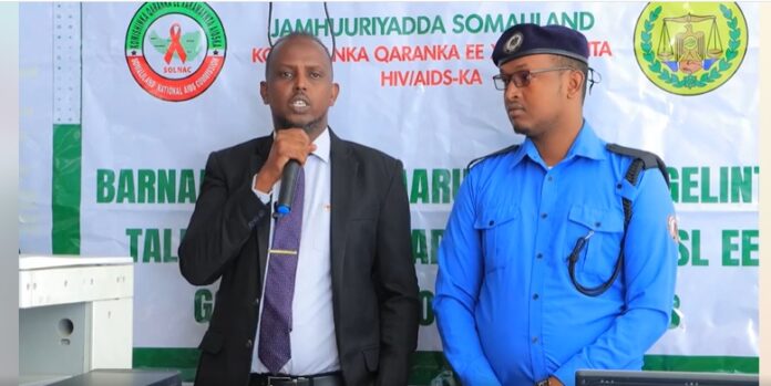 Olole ku saabsan wacyigelinta HIV AIDS Ka oo laga sameeyay Magaalada Hargeysa.