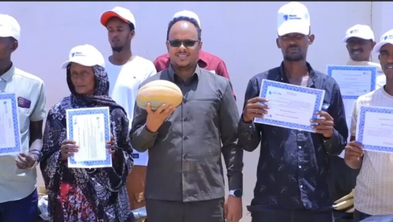 Beeraleyda Deegaanada Xumo-weyne iyo Jaleelo Oo Ka Faa’ideystay Tababar mudo u socday.