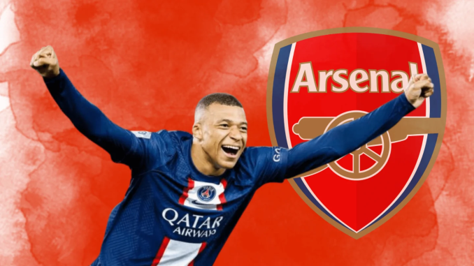 Qorshaha Arsenal U Dajisay Saxiixa Kylian Mbappe Oo La Ogaaday.