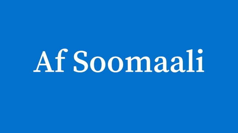 Kaalin sidee ah ayey Hooyadu ku leedahay Adeegsiga Afka Soomaaliga?