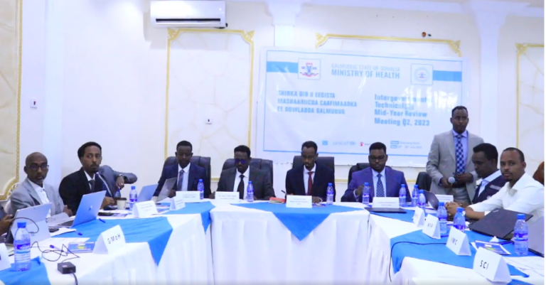 Shir looga hadlayo Horumarinta Caafimaadka Galmudug Oo Dhuusamareb Ka Furmay.