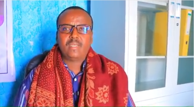 Gudoomiyaha Ganacsatada Degmada Xarfo Oo Baaq Nabadeed u direy Bulshada Gobalka Mudug.