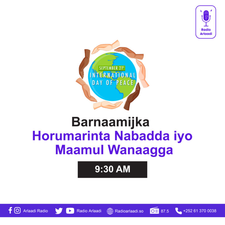 Barnaamijka Horumarinta Nabadda Iyo Maamul Wanaagga Ee Arlaadi Radio