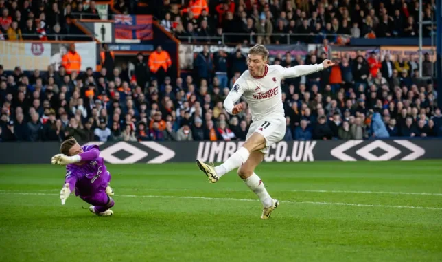 Rasmus Hojlund Oo Taariikh Ka Sameeyay Premier Leugue Kadib Labadii Gool Ee Luton.