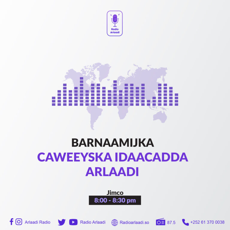 Barnaamijka Caweyska Ee Arlaadi Radio.