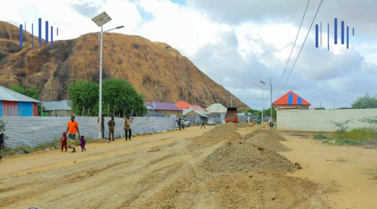 Dhismaha Wajiga labaad dib-u-habeynta jidadka Buur-Hakaba Oo la dah-furey