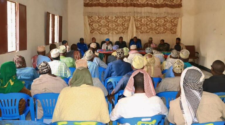 Maamulka KG Oo bogaadiyey dadaalada Nabadeynta Beelo ku dagaalamay Degmada Wanlaweyn