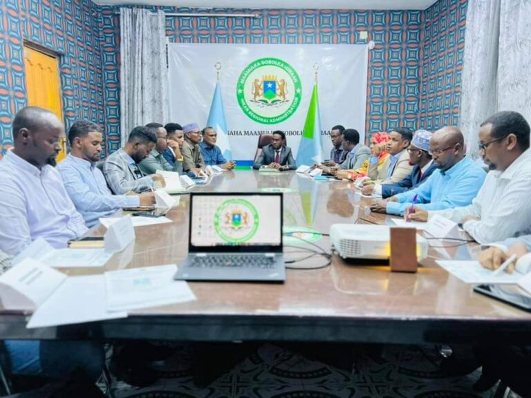 Kulan looga hadlayay Horumarinta Degmooyinka Hiiraan Oo lagu qabtey Baladweyne