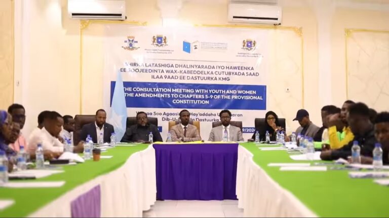 Bulshada Galmudug Oo Lagala tashanayo wax ka bedelka Cutubyo ka tirsan Dastuurka.