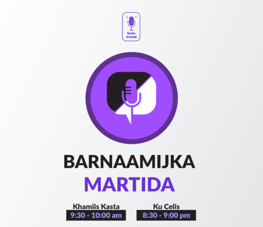 Barnaamijka Martida Ee Arlaadi Radio.