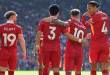 Halka Liverpool Ay Ku Dhameysan Karto Premier League Oo la saadaaliyay